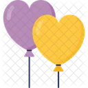 Heart Balloons Ballons Heart Icon