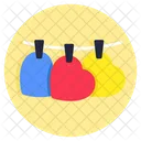 Heart Balloons Gasbags Helium Balloons Icon