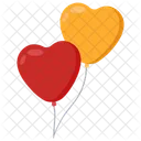 Heart Balloons Hearts Balloons Icon