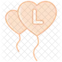 Heart Balloons Icon