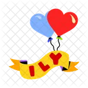 Love Ribbon Love Hearts Flying Hearts アイコン