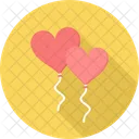 Heart Baloons Balloons Heart Icon
