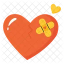Bandage Heart Design Icon