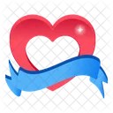 Heart Banner  Icon