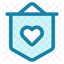 Heart Banner Icon
