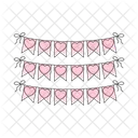 Heart Heart Banner Love Banner Icon