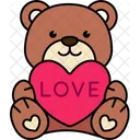 Heart Bear  Icon