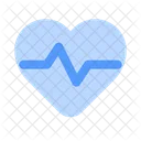 Heart Beat Heart Rate Love Icon