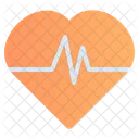 Medical Healthy Heart Beat Icon