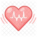 Heart Beat Medical Healthcare Icon