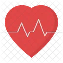 Heart Beat Heart Love Icon