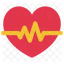 Heart Beat Heart Health Heart Care Icon