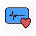 Heart Beat Heart Life Icon