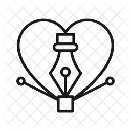 Heart Bezier Tool  Icon