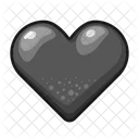 Heart black Icon