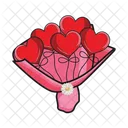 Heart bouqet  Icon