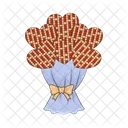 Heart Bouquet Bouquet Propose Flowers Bouquet Icon