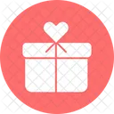 Heart Box Gift Box Heart Shaped Icon