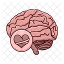 Brain Heart Brain Mind Icon