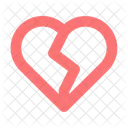 Heart Broken Heart Love Icône