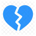 Heart Broken Heart Love Icon