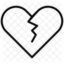 Heart Broken Heart Love Icon