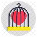 Heart Cage Affection Love Icon