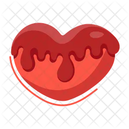 Heart Cake  Icon