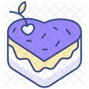 Heart cake  Icon