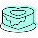 Heart Cake Love Icon