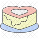 Heart Cake Love Icon