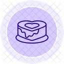 Heart Cake Icon