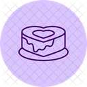 Heart Cake Love Icon
