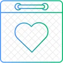 Calendar Dating Valentine Day Icon