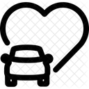 Heart car  Icon