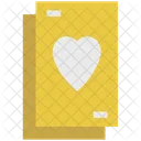 Heart Card Poker Icon
