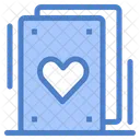 Heart Card Playing Cards Gamble Icon