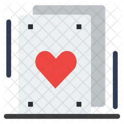 Heart Card  Icon