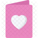Heart Card Couple Icon