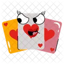 Heart Card Card Playing Card Icon