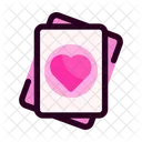 Heart Cards Poker Cards Bet Icon