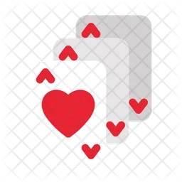 Heart cards  Icon