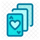 Heart cards  Icon