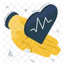 Heart Care Heartbeat Cardio Icon
