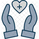 Heart Care Heart Hands Icon