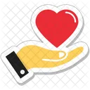 Heart Care Loving Icon