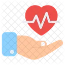 Cardiogram Heart Care Healthcare Icon