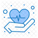 Heart Care Heart Beat Heart Pulse Icon