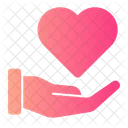 Heart Care Heart Sympathy Icon