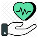 Heart Care Heart Protection Healthcare Icon